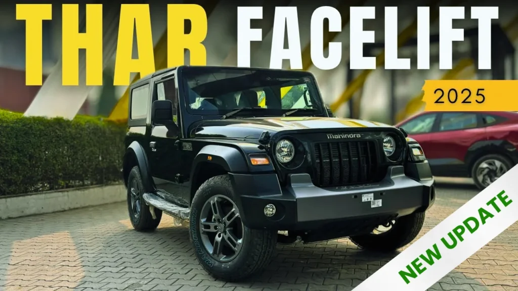 Mahindra Thar Facelift