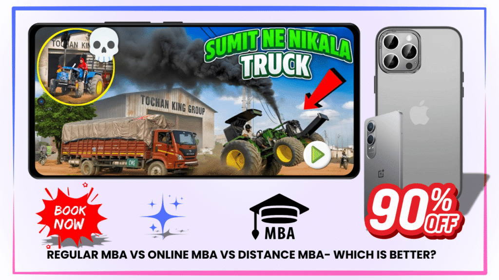 Regular MBA vs Online MBA